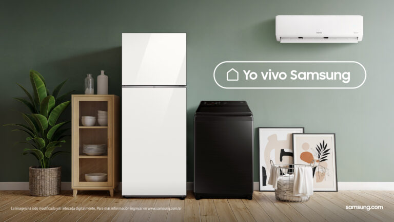 Electrodomésticos Samsung Bespoke AI: heladera y lavarropas inteligentes lanzados en Argentina en 2025