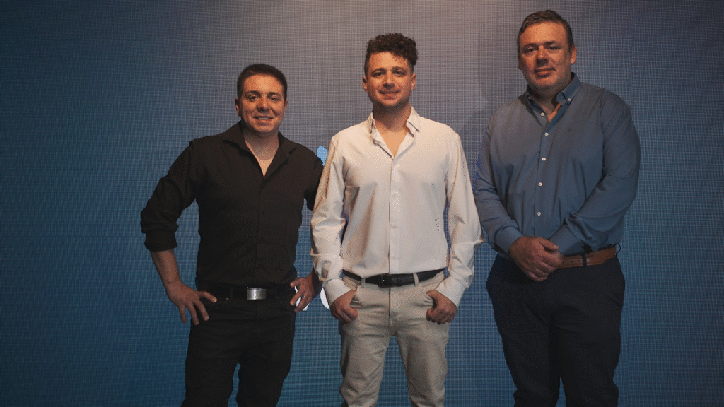 Nadir Donemberg, Mariano Buxdorf y Javier Cuenca