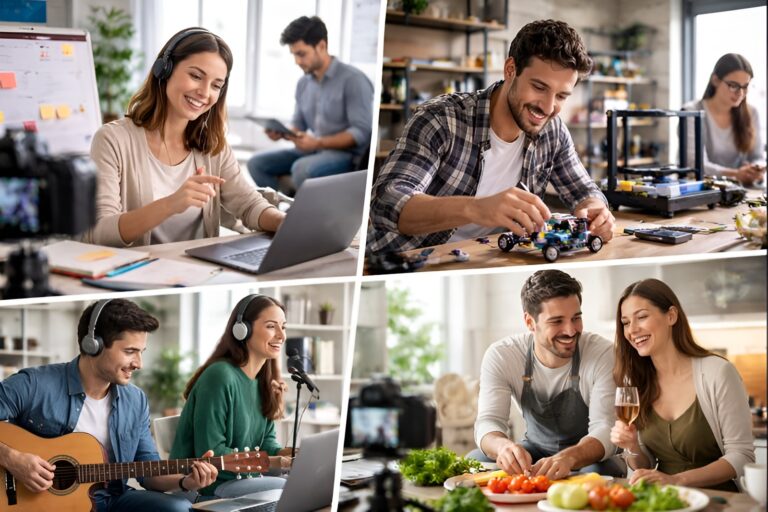 Creadores de aprendizaje y hobbies, los perfiles que marcarán el crecimiento en 2026