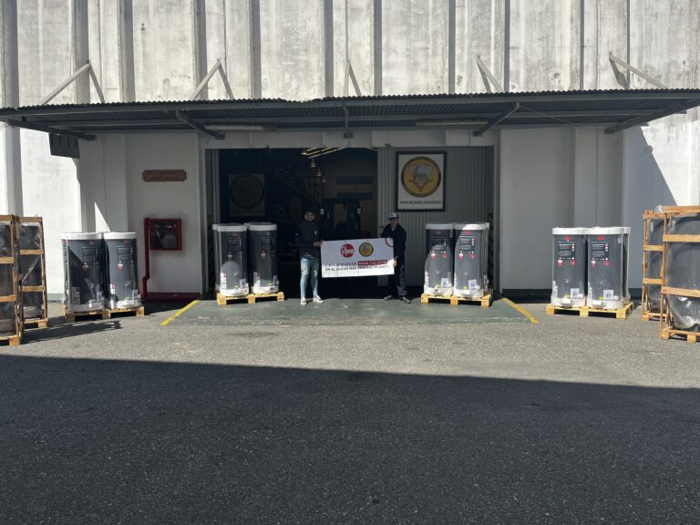 Instalaciones de la Base Marambio en la Antártida Argentina, donde Rheem incorporó sus equipos de calentamiento de agua en un entorno de condiciones climáticas extremas