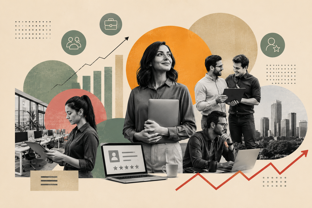 Profesionales especializados en entornos corporativos y tecnológicos reflejan el crecimiento del talento con mayor poder salarial y demanda laboral