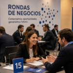 Empresarios participan de una ronda de negocios organizada por CAME, manteniendo reuniones comerciales para generar oportunidades y alianzas entre pymes argentinas