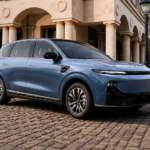 Leapmotor B10, el nuevo SUV de la marca china, exhibido en un entorno urbano durante el lanzamiento de su preventa con Plan de Ahorro en Argentina