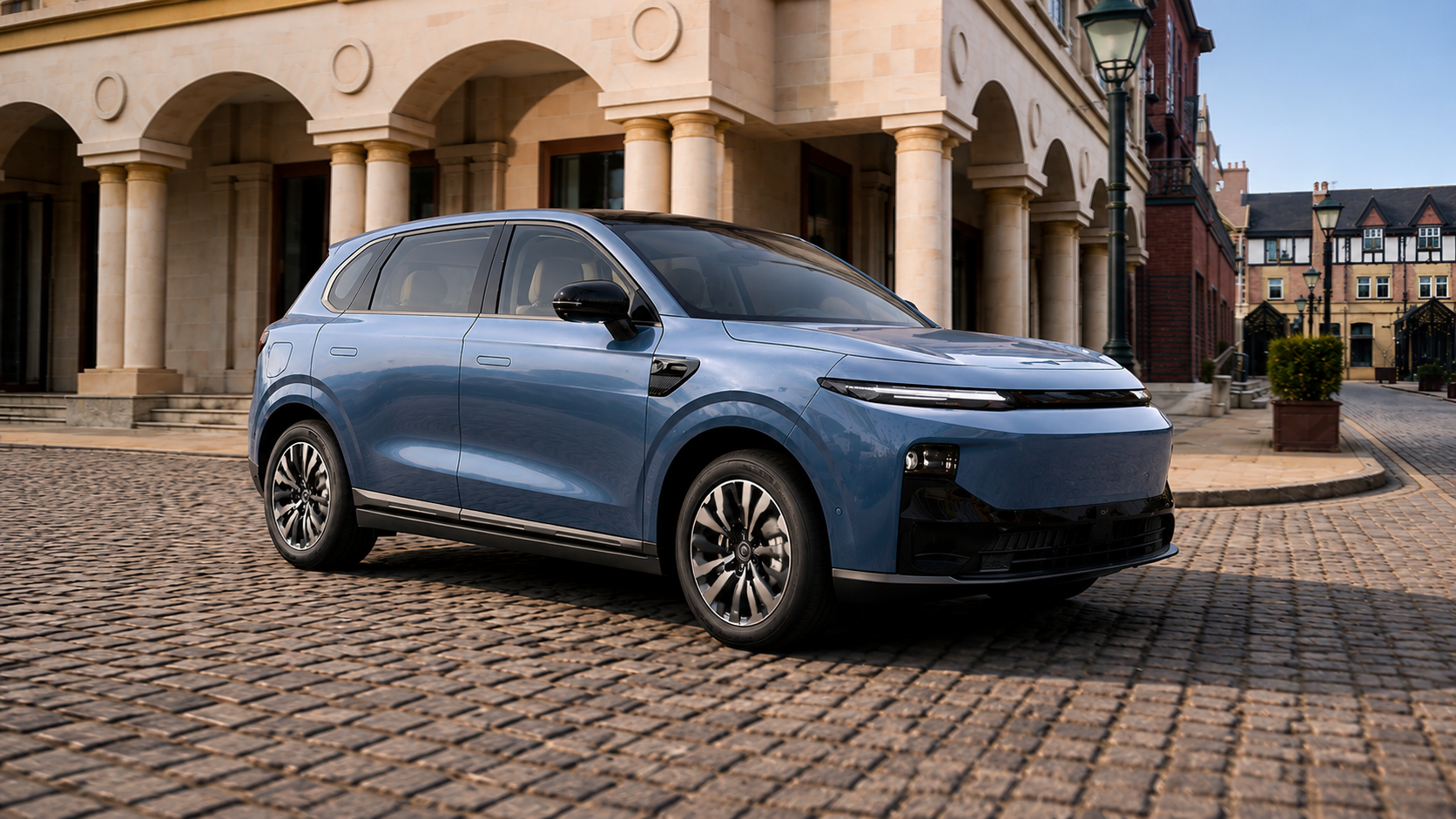 Leapmotor B10, el nuevo SUV de la marca china, exhibido en un entorno urbano durante el lanzamiento de su preventa con Plan de Ahorro en Argentina