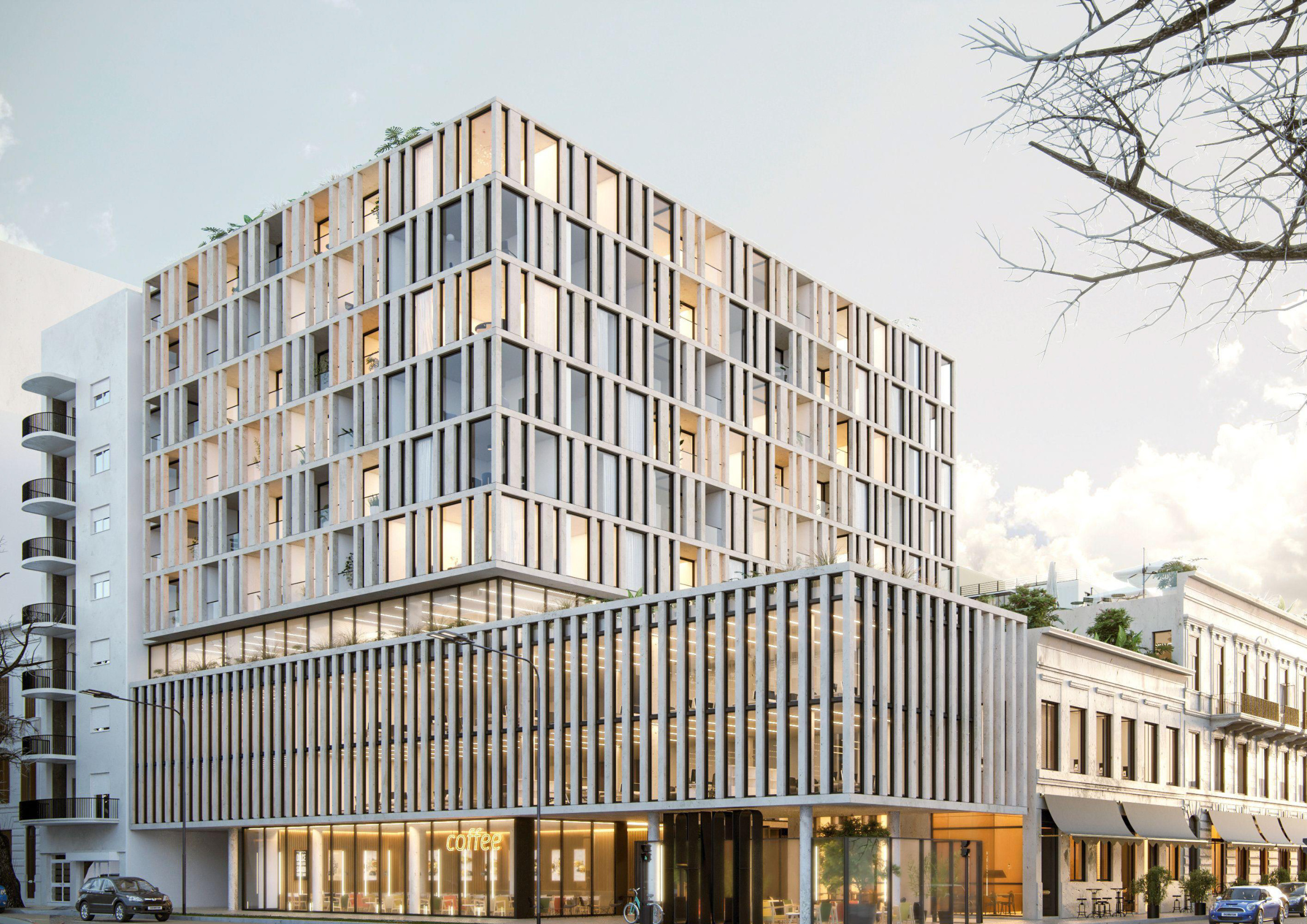 Edificio residencial de arquitectura contemporánea en San Telmo, representativo del crecimiento del mercado inmobiliario y del potencial de valorización del barrio