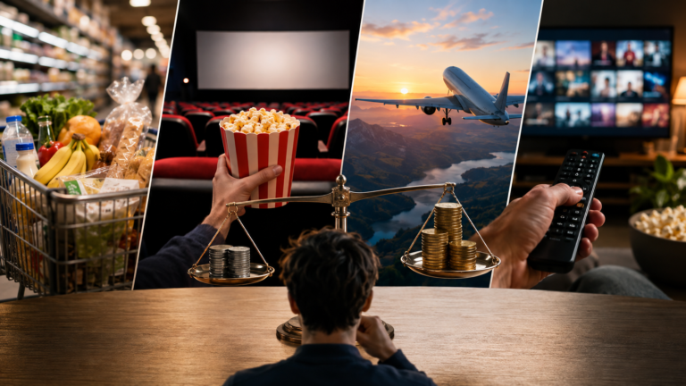 Supermercado, cine, avión y streaming como ejemplos de precios diferenciados y subsidios cruzados