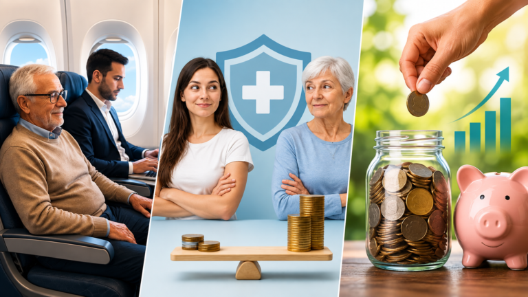 Estrategias para ahorrar dinero en viajes, servicios de salud y compras