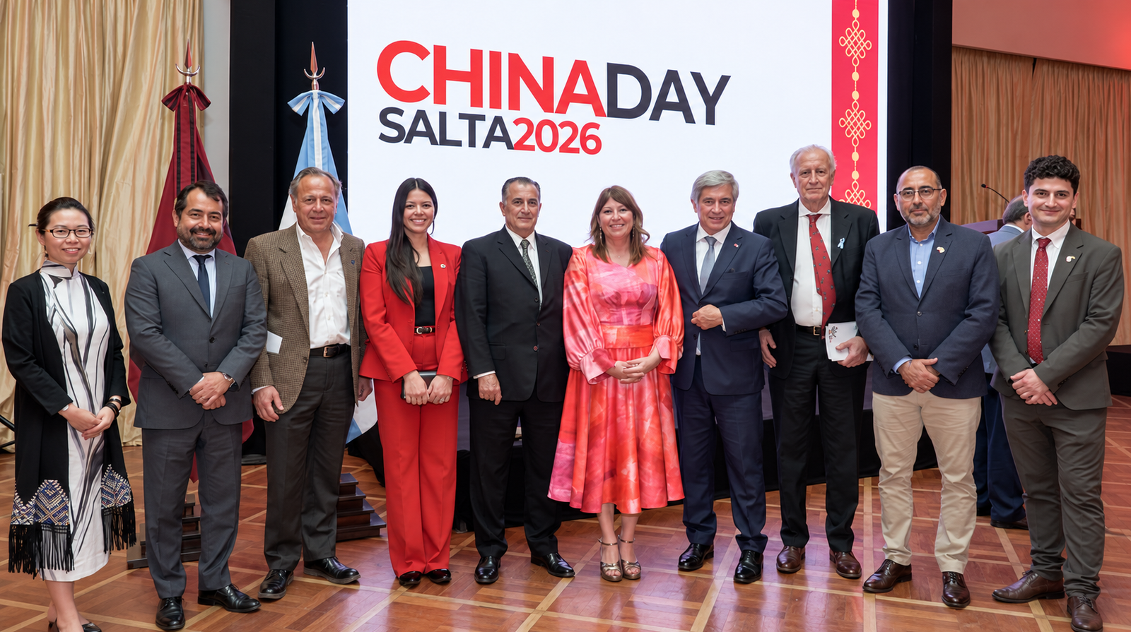 Autoridades y empresarios durante el China Day 2026 en Salta