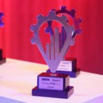 Estatuillas de los Premios PYME, reconocimiento a pequeñas y medianas empresas argentinas organizado por Clarín y Galicia