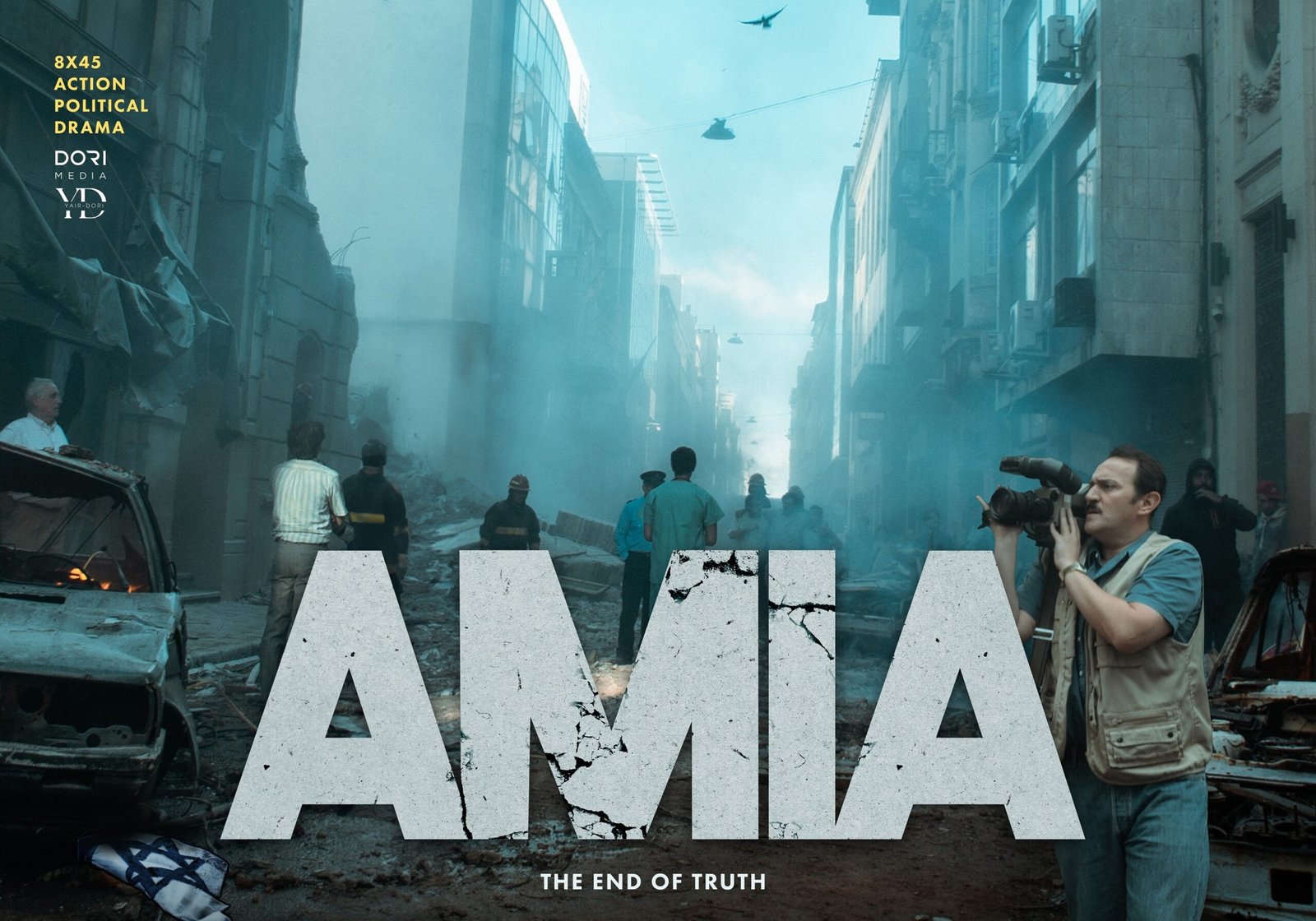 Imagen de “AMIA: el fin de la verdad”, la serie de ocho episodios que se estrena en DGO inspirada en los atentados ocurridos en Argentina en los años 90